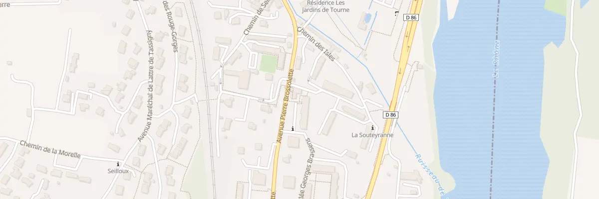 Plan du 9 Av Pierre Brossolette à Bourg-Saint-Andéol