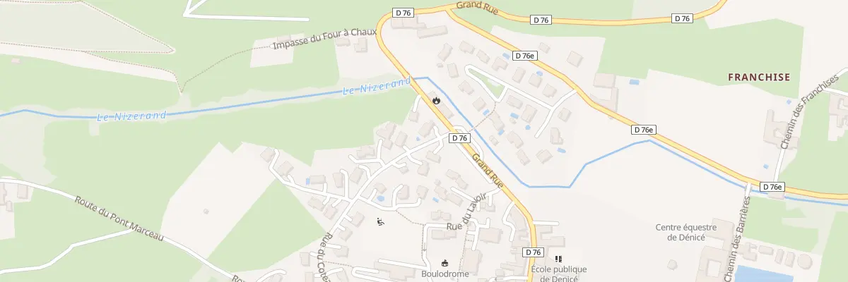Plan du 5328T Le Bourg à Denicé