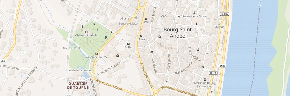 Plan du 27 Rue de Tourne à Bourg-Saint-Andéol