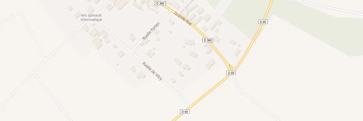 Plan du 5001 Rle de Vitry le Francois à Saint-Quentin-les-Marais