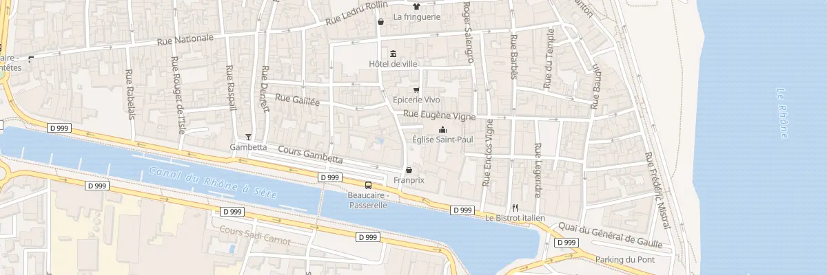 Plan du 4B Rue de l’Hotel de Ville à Beaucaire