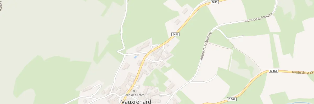Plan du 5042A Le Bourg à Vauxrenard