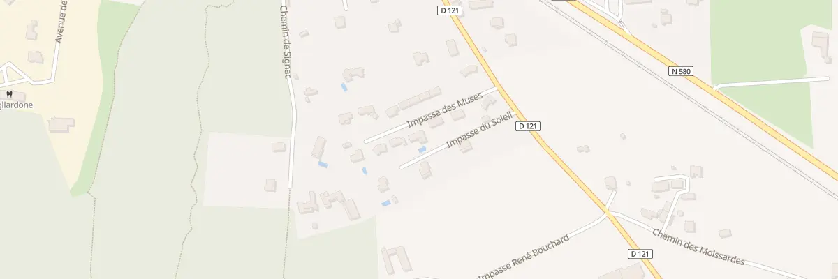 Plan du 7 Imp des Muses à Bagnols-sur-Cèze