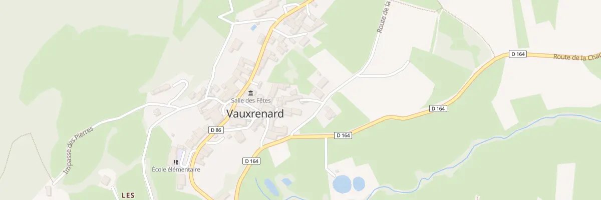Plan du 5018 Le Bourg à Vauxrenard