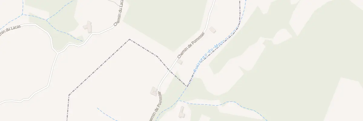 Plan du 560 Che du Pommier à Saint-Thomé