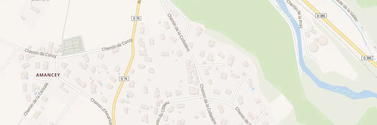 Plan du 260 Che de la Colletière à Châtillon