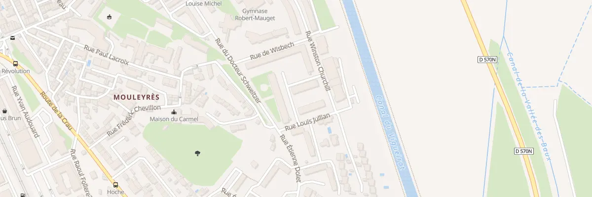 Plan du 2 Rue Paul Perret à Arles