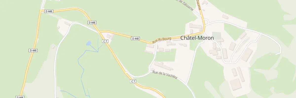 Plan du 4 Rue du Bourg à Châtel-Moron