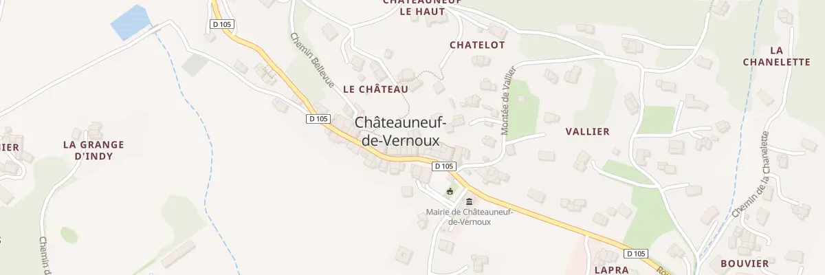 Plan du 62 Che de la Laiterie à Châteauneuf-de-Vernoux