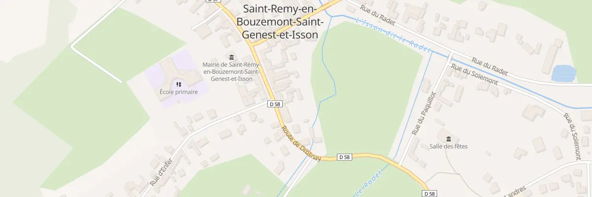 Plan du 4 Gr Grande Rue à Saint-Remy-en-Bouzemont-Saint-Genest-et-Isson