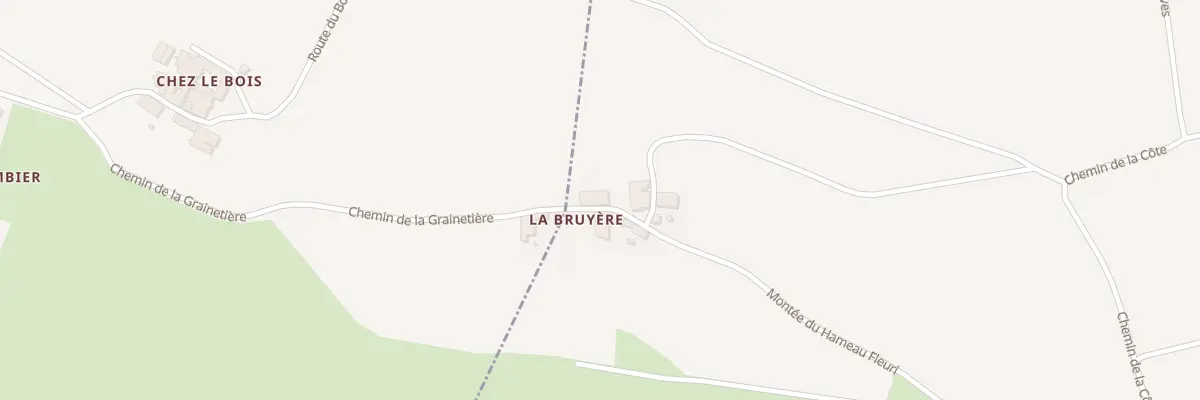 Plan du 5201 La Bruyere à Cercié