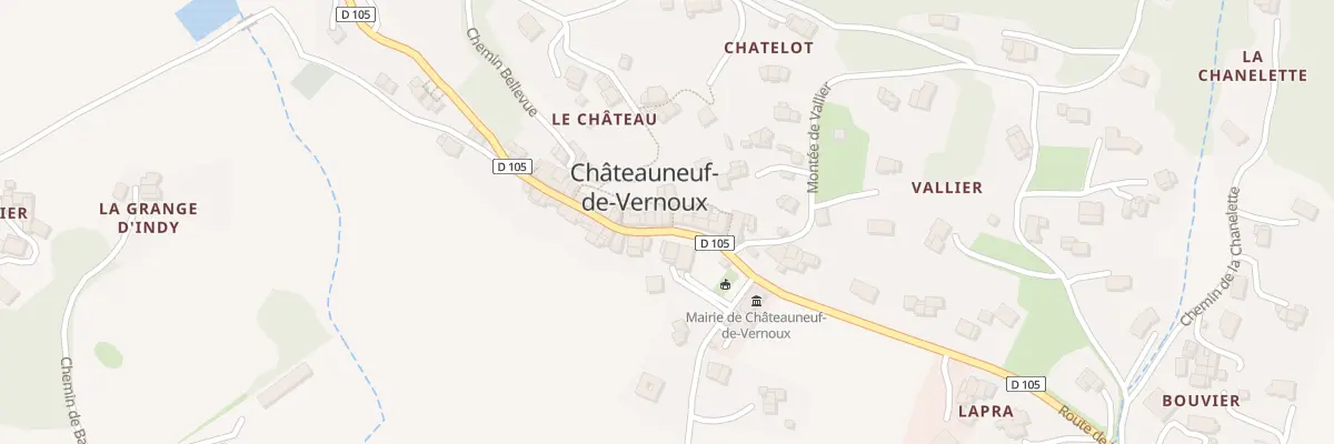 Plan du 78 Pl du Temple à Châteauneuf-de-Vernoux