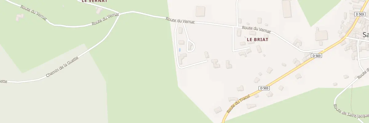 Plan du 425C Rte du Vernat à Saint-Appolinard