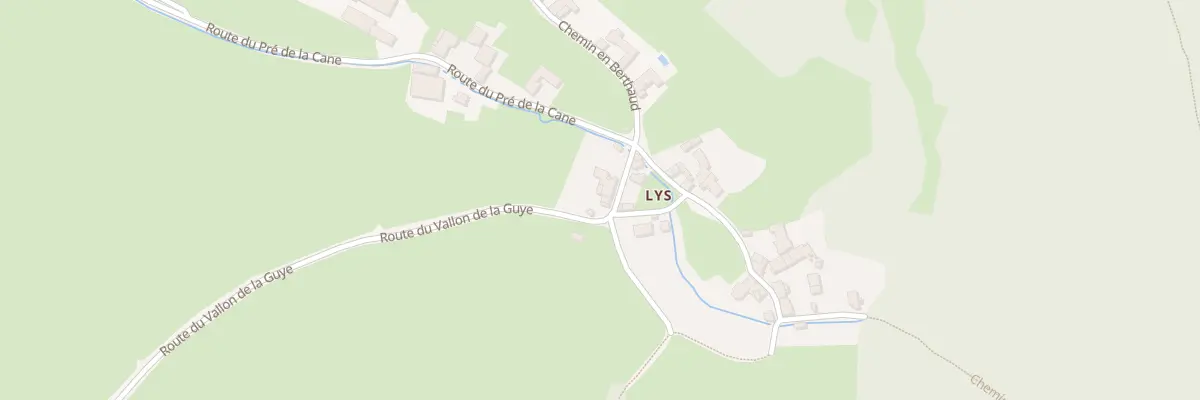 Plan du 5095 Lys à Sassangy
