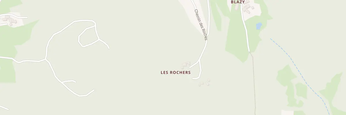 Plan du 640 Che des Roches à Bozas