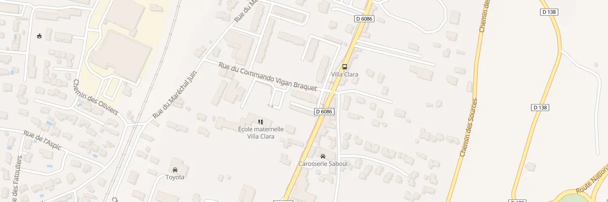 Plan du 9009 Vla Clara à Pont-Saint-Esprit