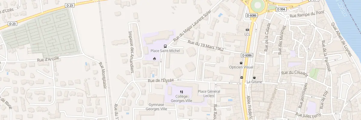 Plan du 9005 Res de l’Elysée à Pont-Saint-Esprit