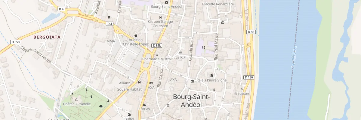 Plan du 3 Rue Marcel Tournayre à Montselgues