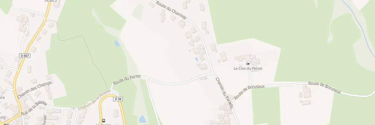 Plan du 5322 Le Charmay à Chaussan