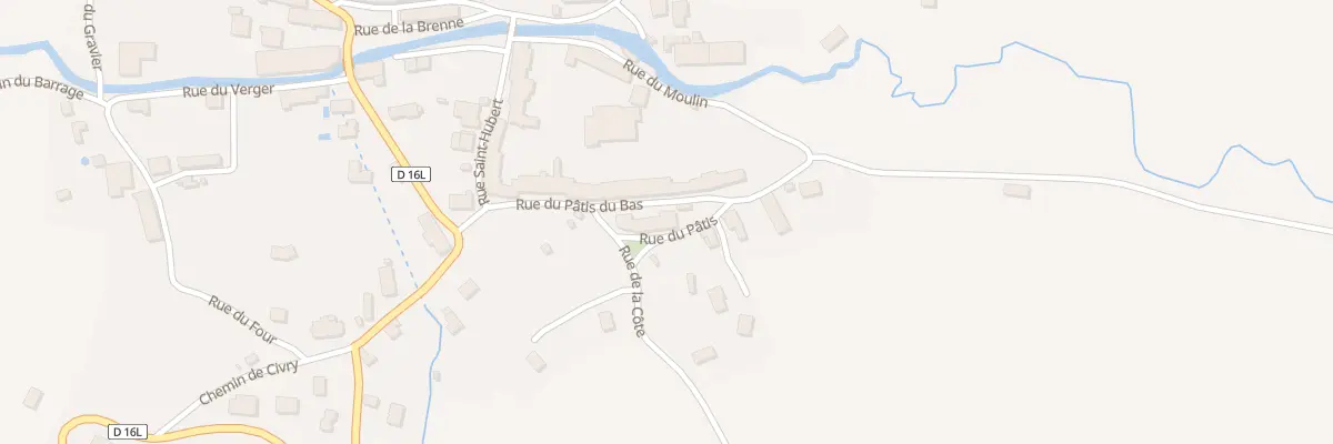 Plan du 5 Rue du Patis à Saint-Anthot