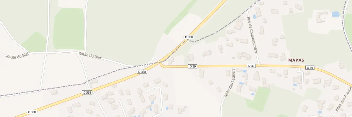 Plan du 5003 Rte d’Anse à Frontenas