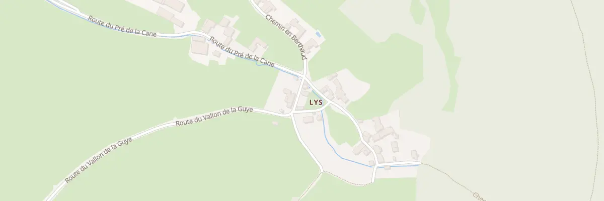 Plan du 5067 Lys à Sassangy