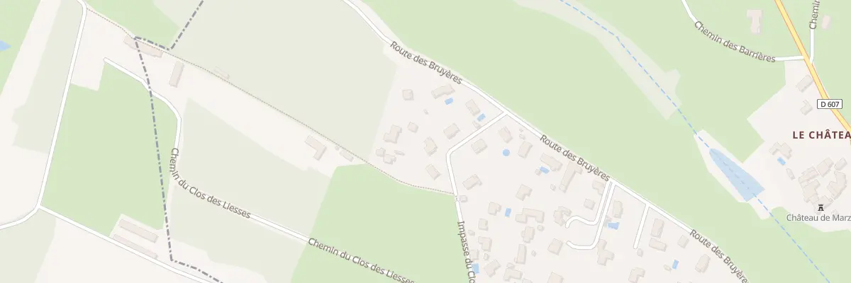 Plan du 82 Imp des Bruyères à Alix