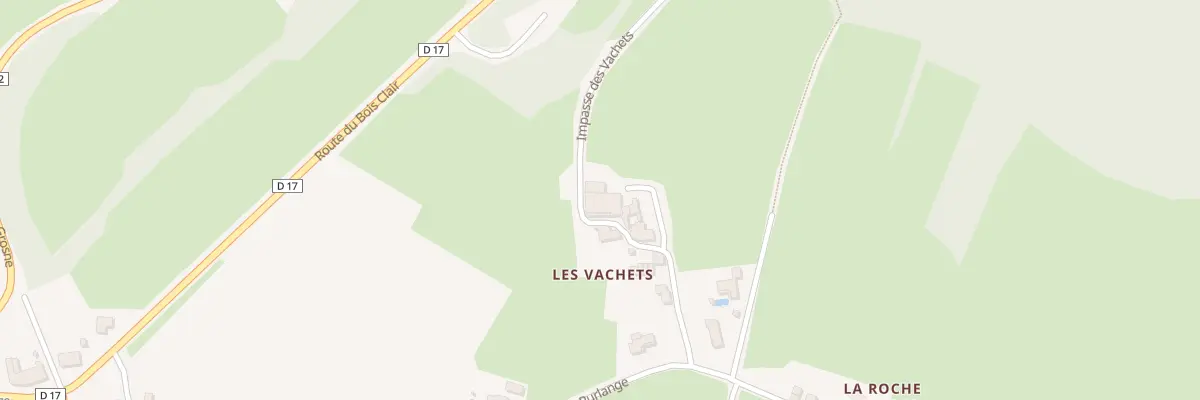 Plan du 5056 Les Vachets à Sainte-Cécile