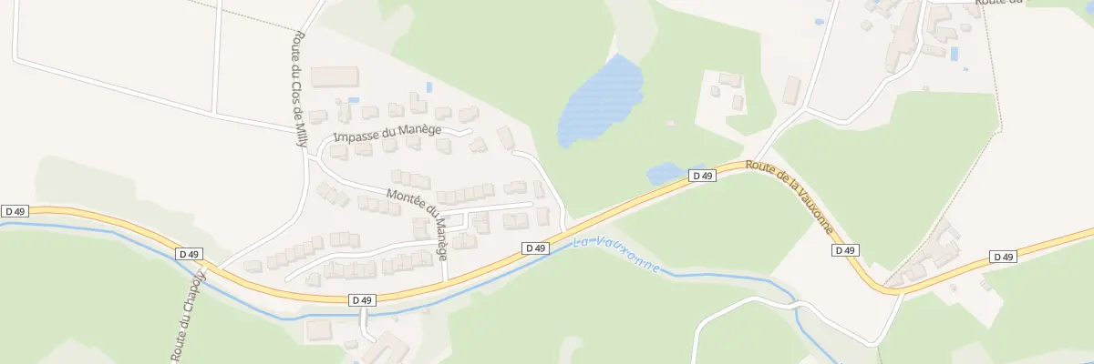 Plan du 24 Milly à Saint-Étienne-des-Oullières
