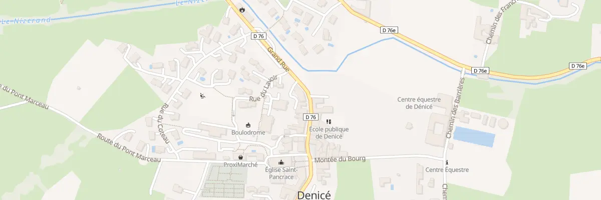 Plan du 469 Rue Grand Rue à Denicé