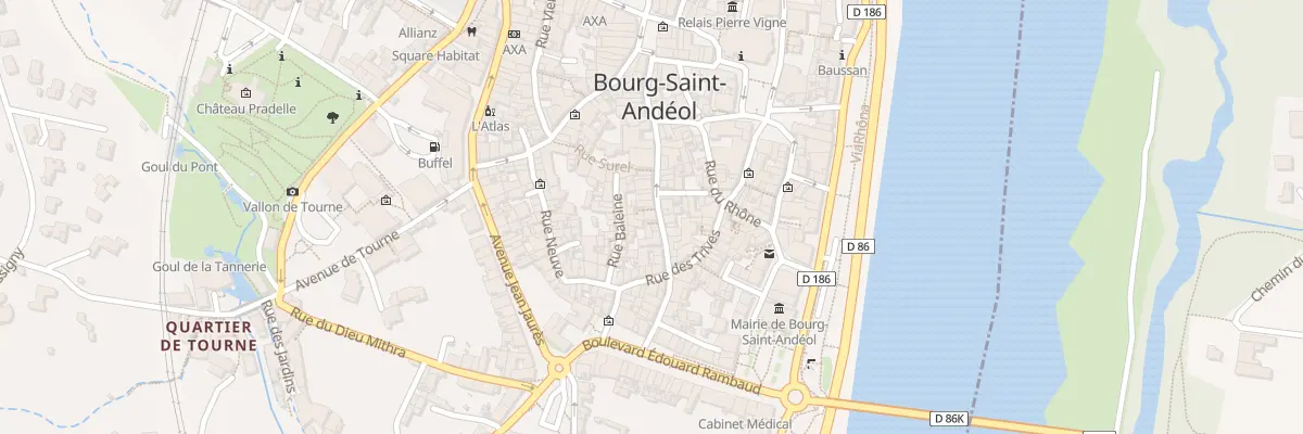 Plan du 27 Rue Olivier de Serres à Bourg-Saint-Andéol