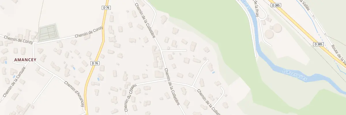 Plan du 291 Che de la Colletière à Châtillon