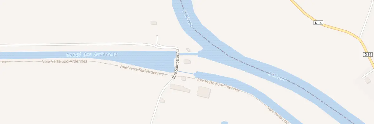 Plan du 6 Rue Saint-irénée à Rilly-sur-Aisne