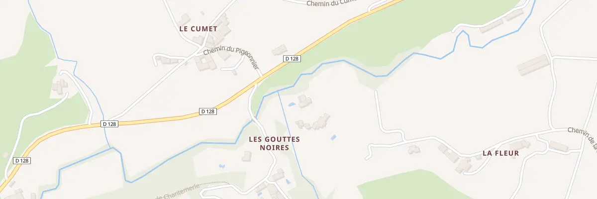 Plan du 6228 Les Gouttes Noires à Vaugneray