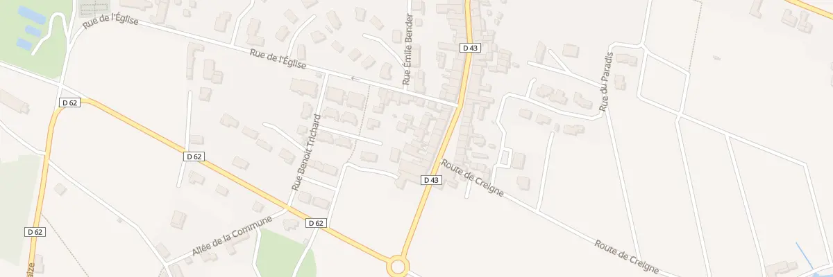 Plan du 87 All des Quatre Grumes à Odenas