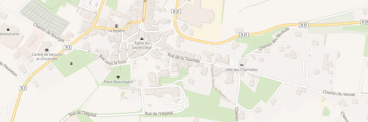 Plan du 22 Rue de la Tourette à Vernoux-en-Vivarais