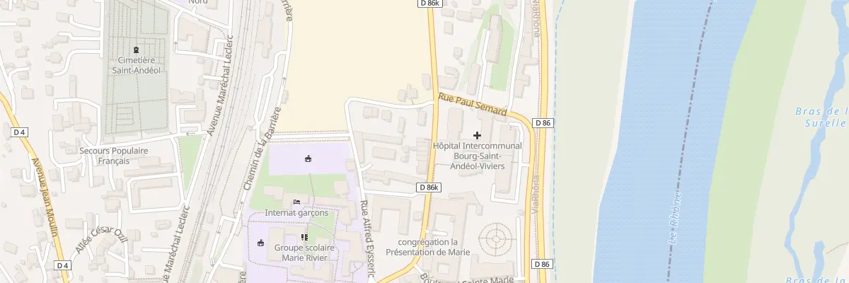 Plan du 35 Av Notre Dame à Bourg-Saint-Andéol