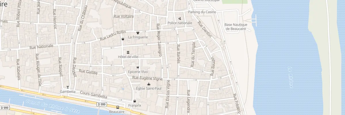 Plan du 27 Rue Barbes à Beaucaire