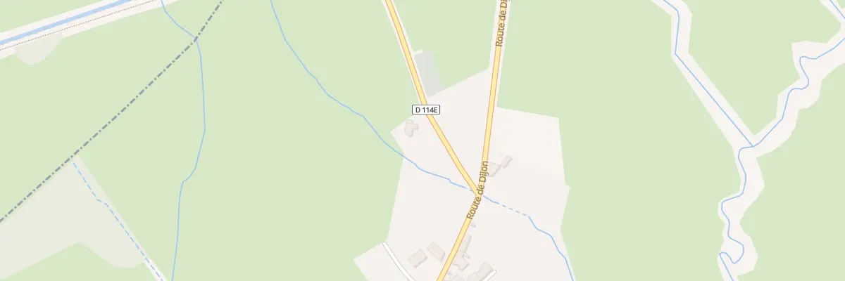 Plan du 1 Rte de Semarey à Commarin