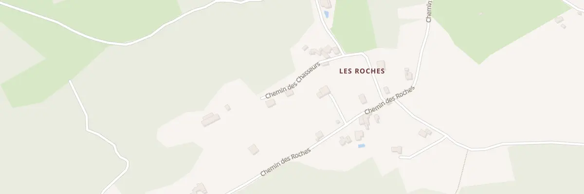 Plan du 5712 Les Roches à Vaugneray