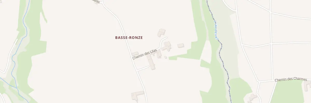 Plan du 70 Che des Lilas à Régnié-Durette