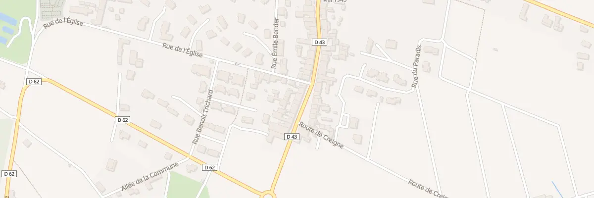 Plan du 288 Rue du Beaujolais à Odenas