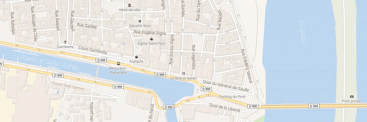 Plan du 4B Rue Barbes à Beaucaire