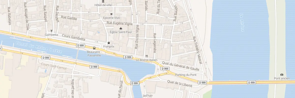 Plan du 2B Rue Barbes à Beaucaire