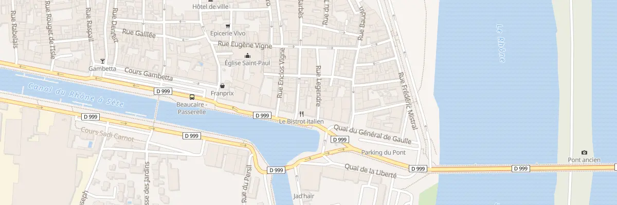 Plan du 3B Rue Legendre à Beaucaire