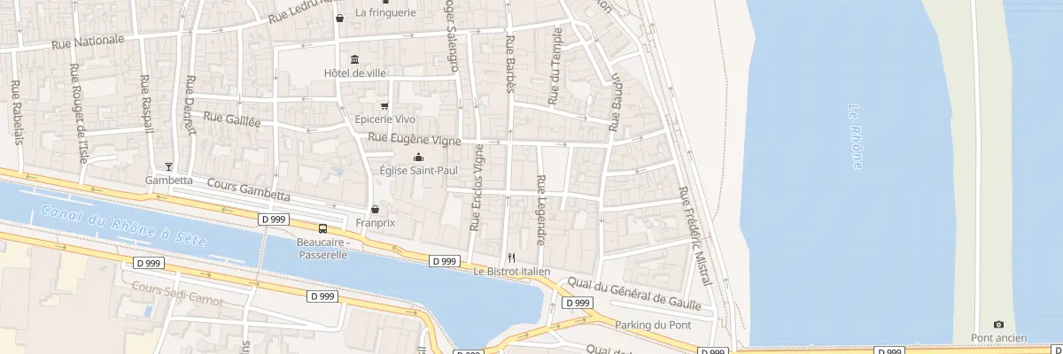 Plan du 9 Rue Considerant à Beaucaire