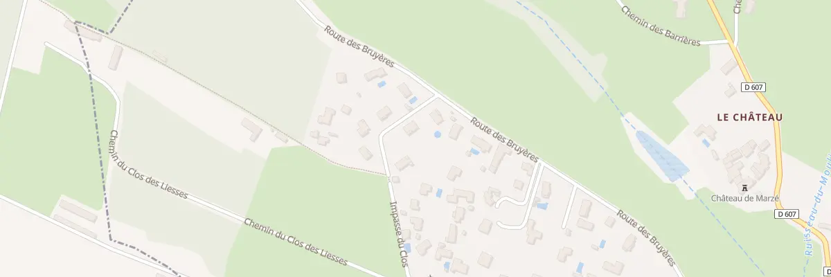 Plan du 49 Imp des Bruyères à Alix