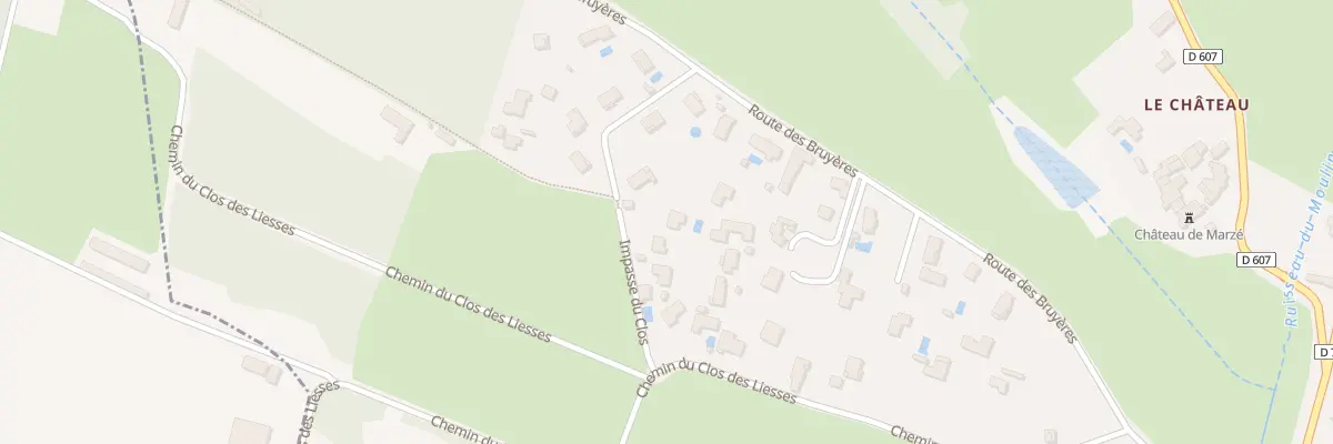 Plan du 108 Imp du Clos à Alix
