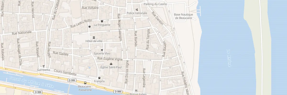 Plan du 26 Rue Barbes à Beaucaire