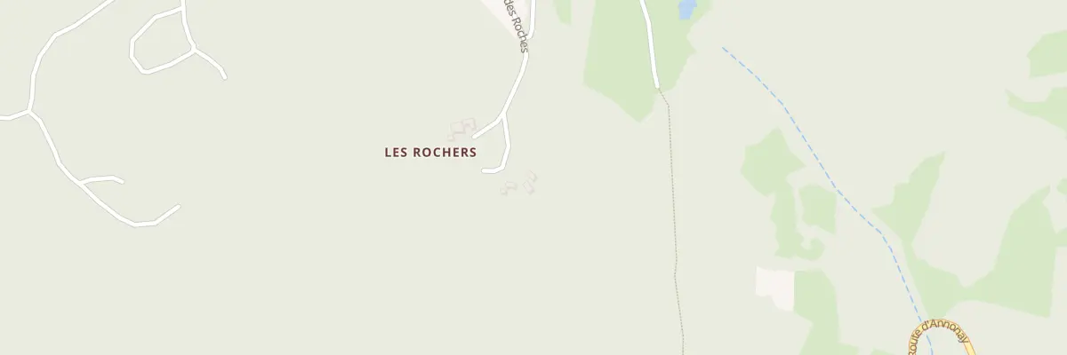 Plan du 670 Che des Roches à Bozas